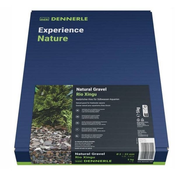 Dennerle Natural Gravel Rio Xingu 2–22 mm – 5 kg