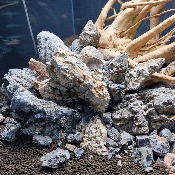 Geo stenen aquarium stenen