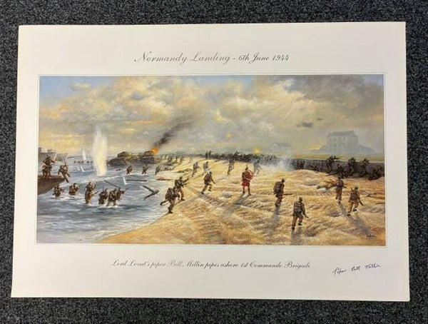Normandy Landing - Piper Bill - Print