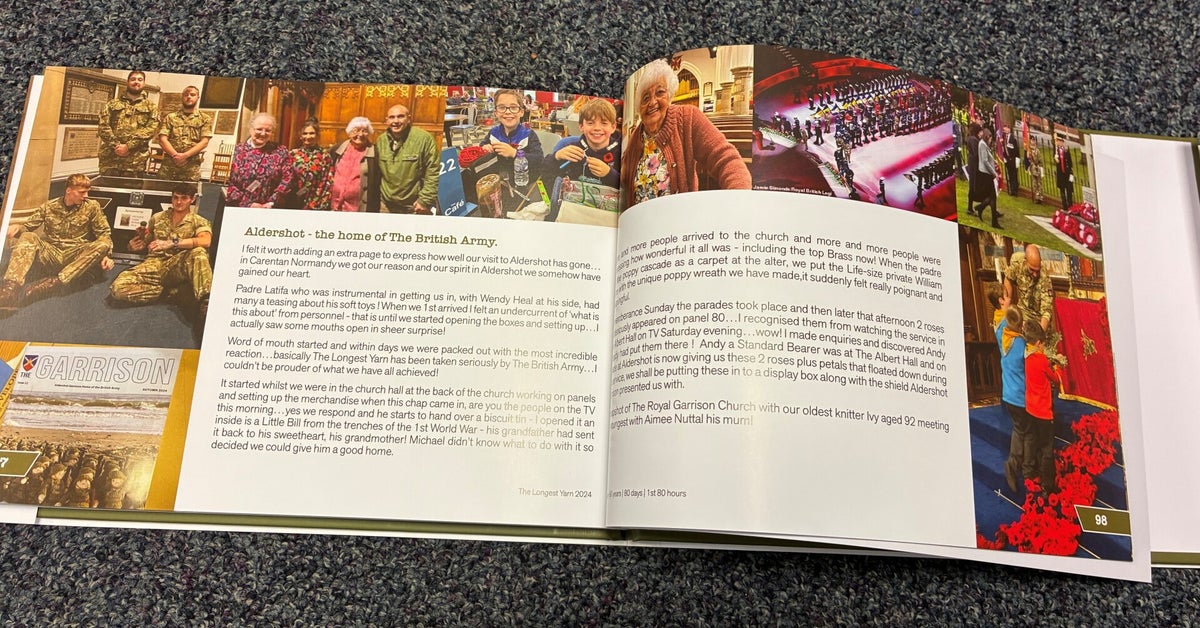 The Longest Yarn - D -Day - Hard Back Book | thelongestyarn.com