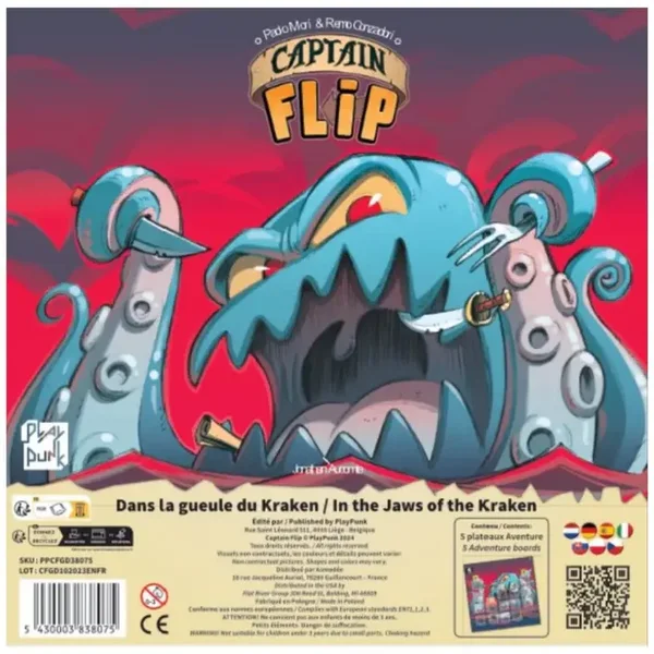 Captain Flip In the Jaws of the Kraken