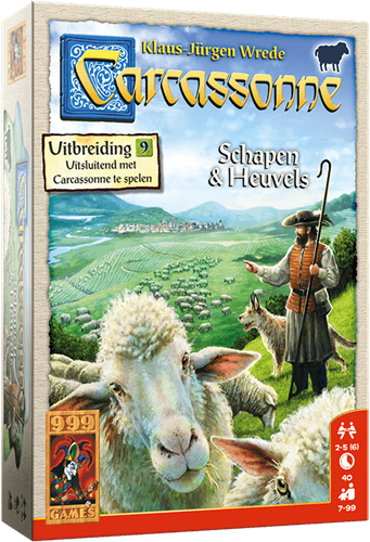 Carcassonne Schapen & Heuvels
