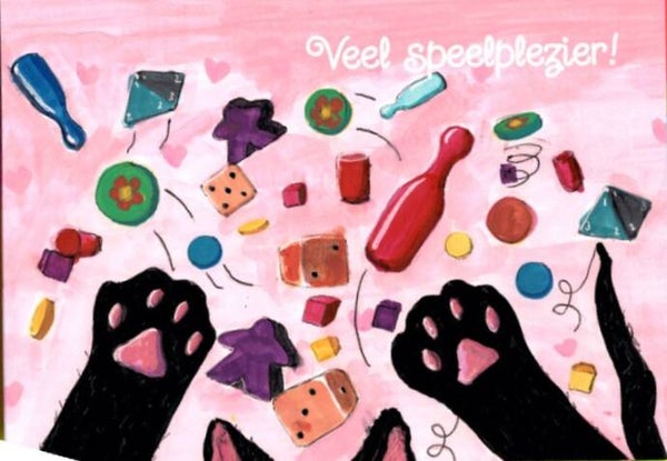 Postkaart: Veel Speelplezier