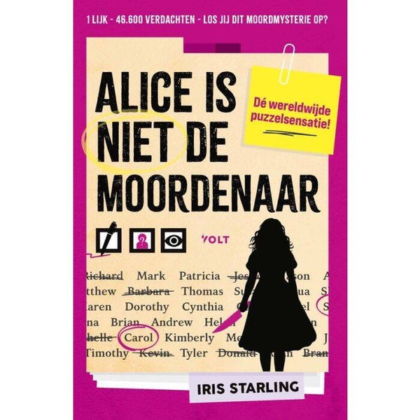Alice is niet de moordenaar