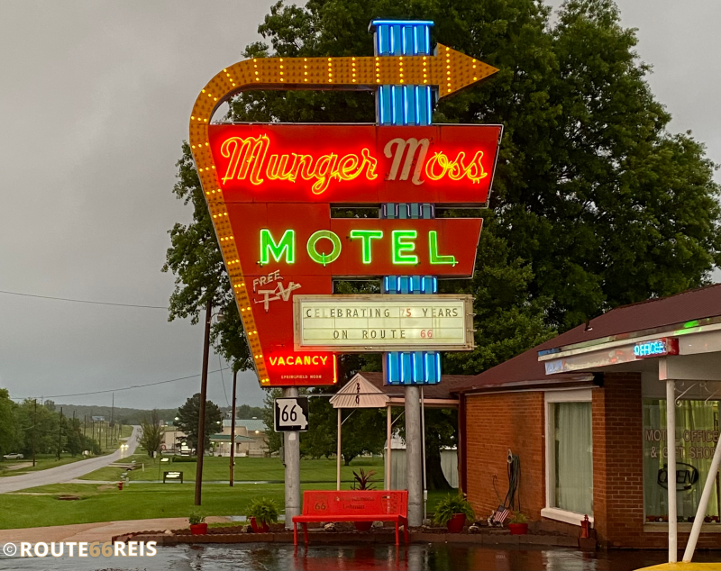 Route 66 Munger Moss Motel, Lebanon, MO