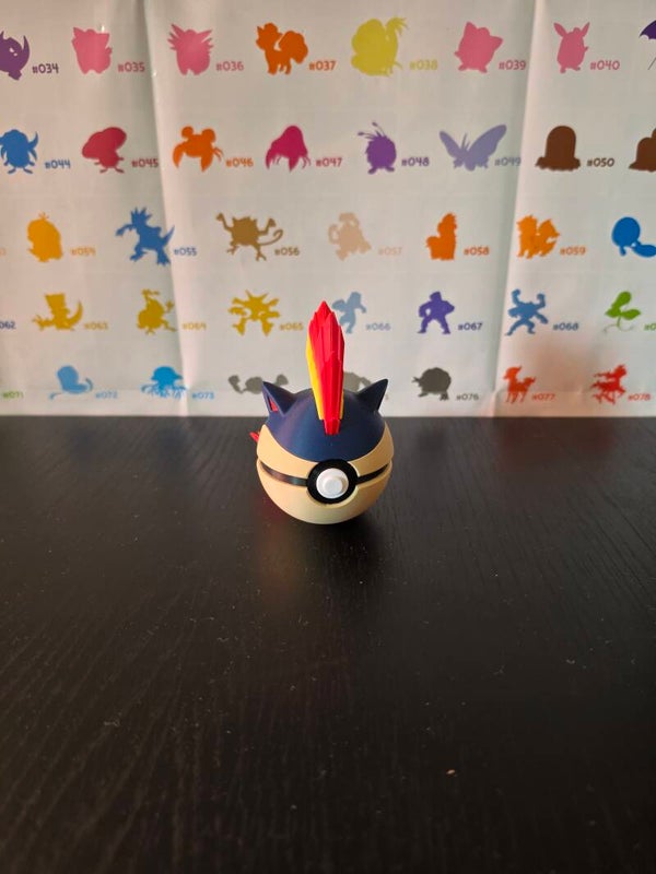 Quilava pokeball