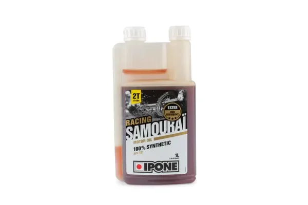 Huile moteur 2T Ipone Samouraï 100% synthétique 1L