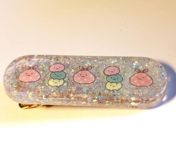Cute cartoon print Candy Hairclip