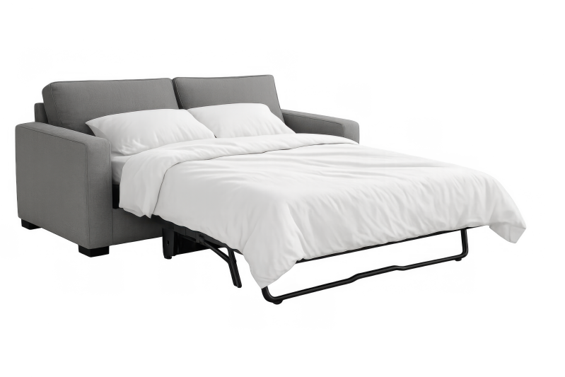 Sleeper mattresses often stay folded for long periods, which can trap odors and moisture. A good idea is to leave open for occasional airing out