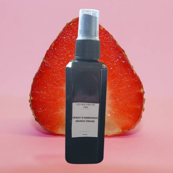 Spray d'ambiance 100ml Monoi Fraise