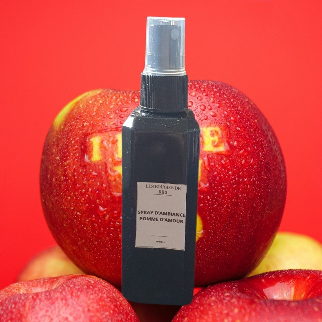 Spray d'ambiance 100ml  Pomme d'amour.