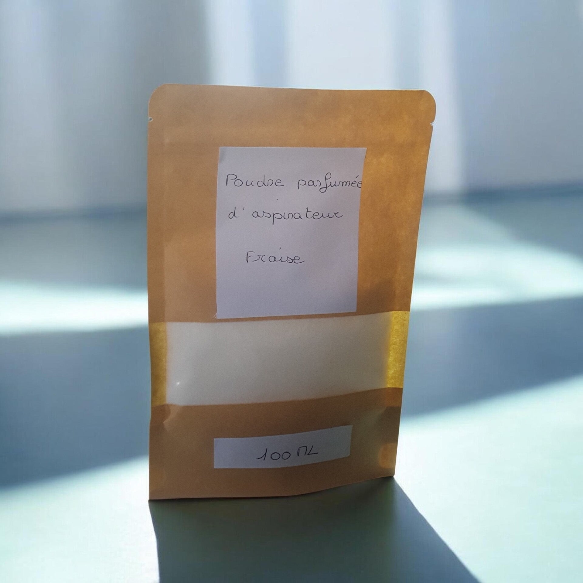Poudre d'aspirateur parfumée Fraise