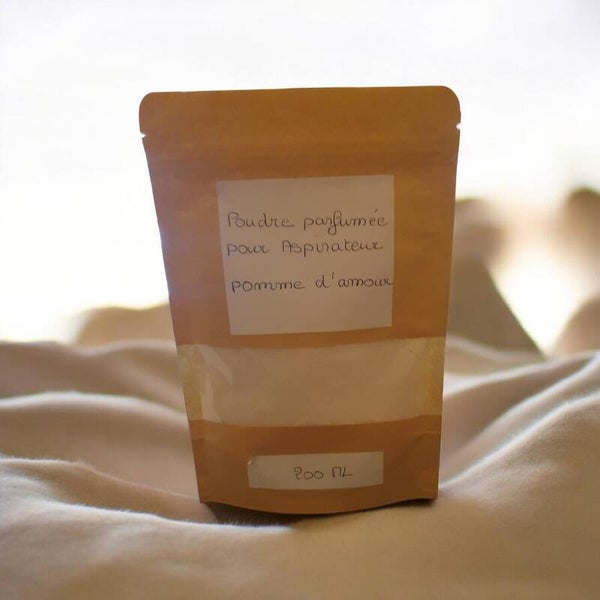 Poudre d'aspirateur parfumée Pomme d'amour