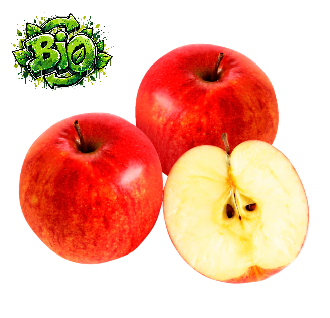 Bio Apfel rot 550g in der Schale