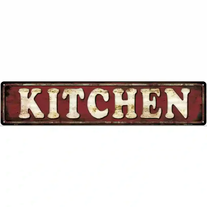 Kitchen Novelty Street Sign