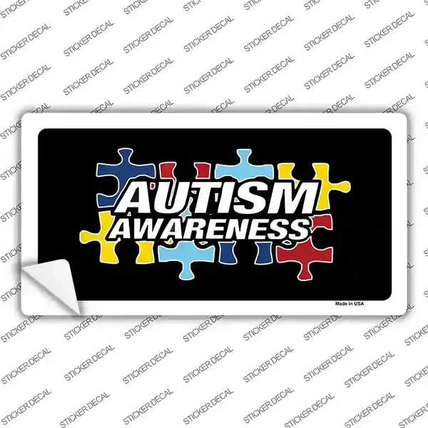 Autism Awareness Novelty Sticker Decal