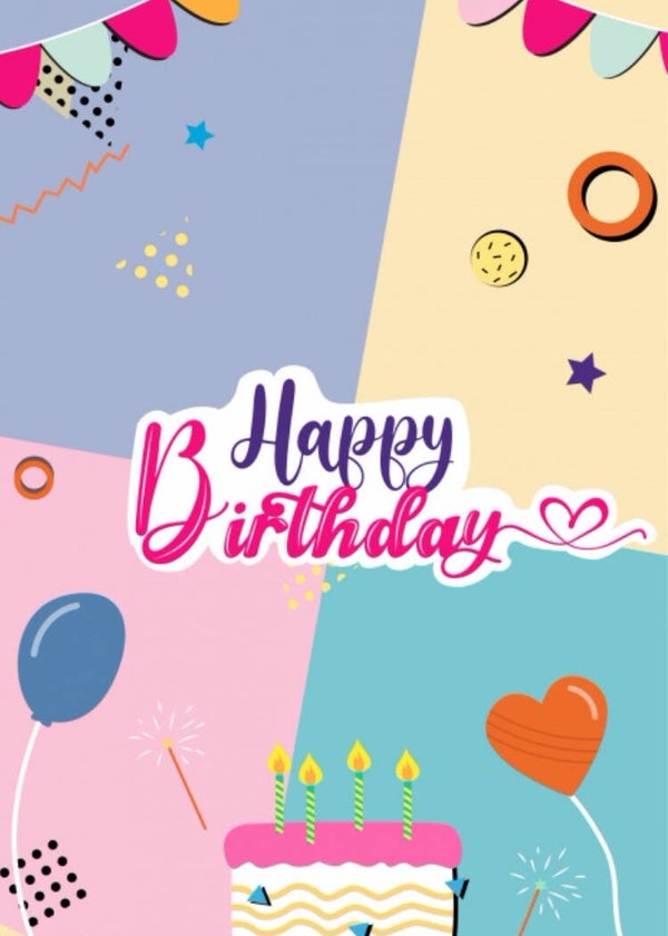 Birthday card BD-2317