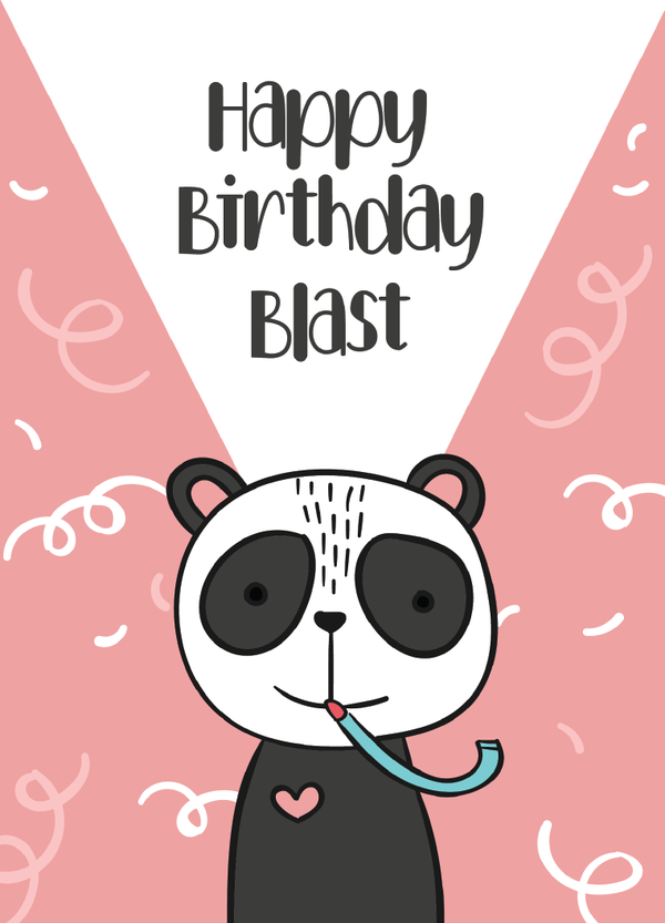 Birthday card BD-2403