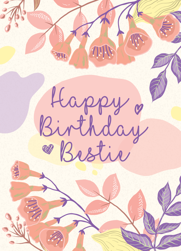 Birthday card BD-2406