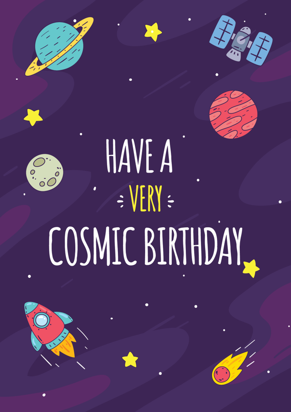 Birthday card BD-2407