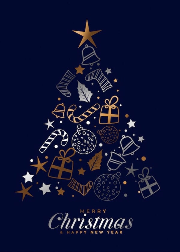 Christmas card CH-2387