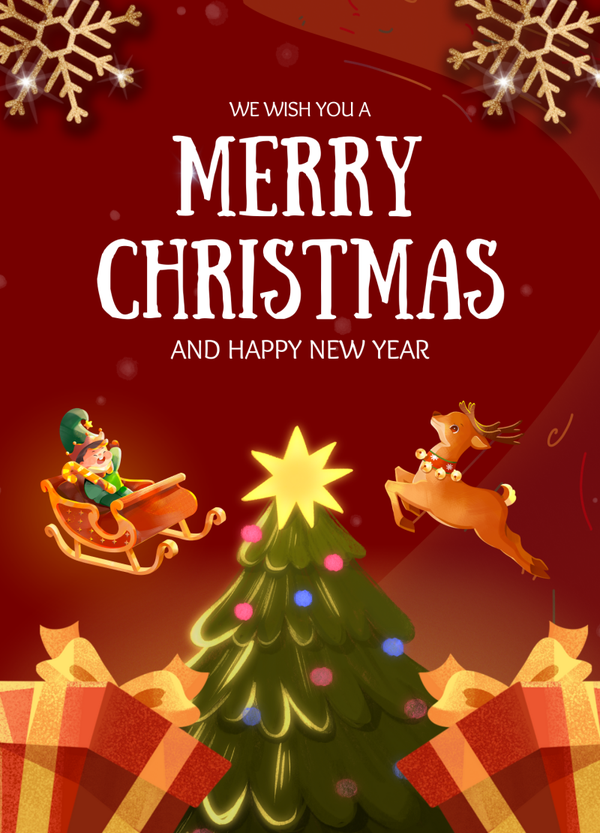 Christmas card CH-2525