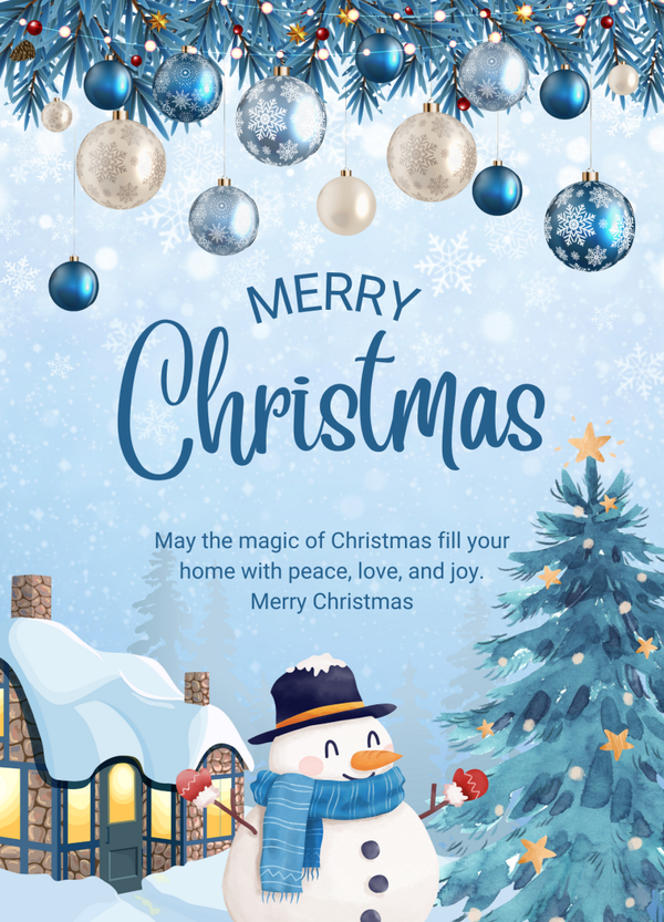 Christmas card CH-2526