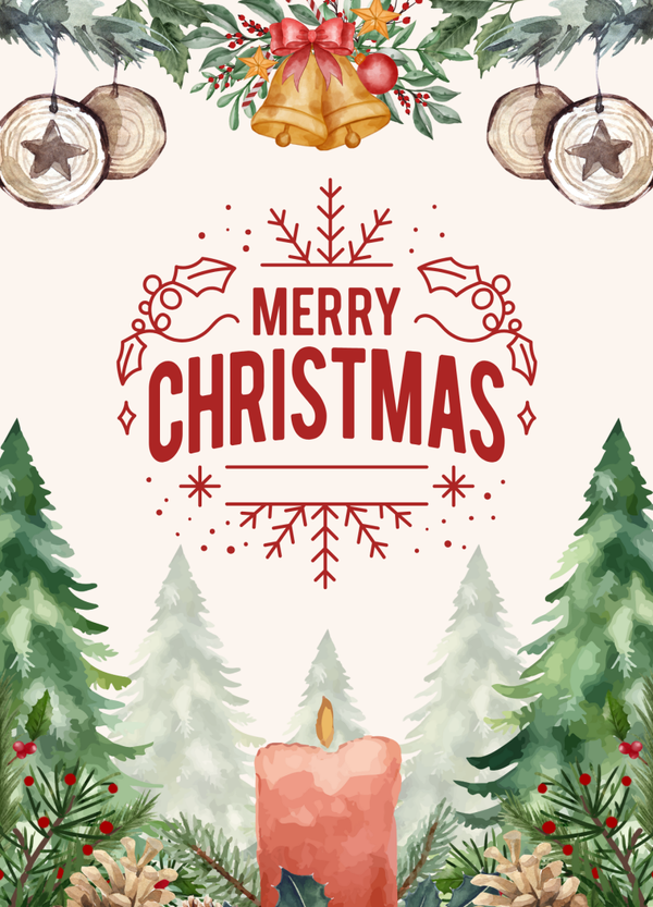 Christmas card CH-2532