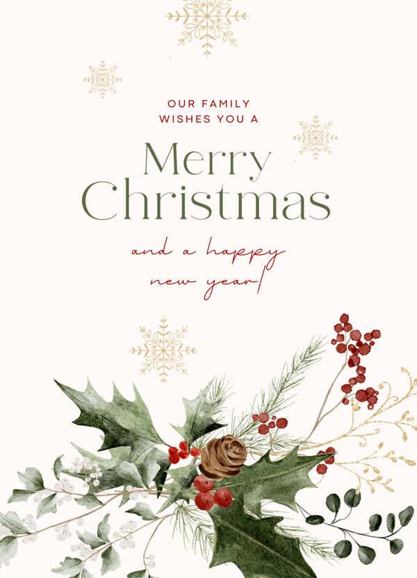 Christmas card CH-2538