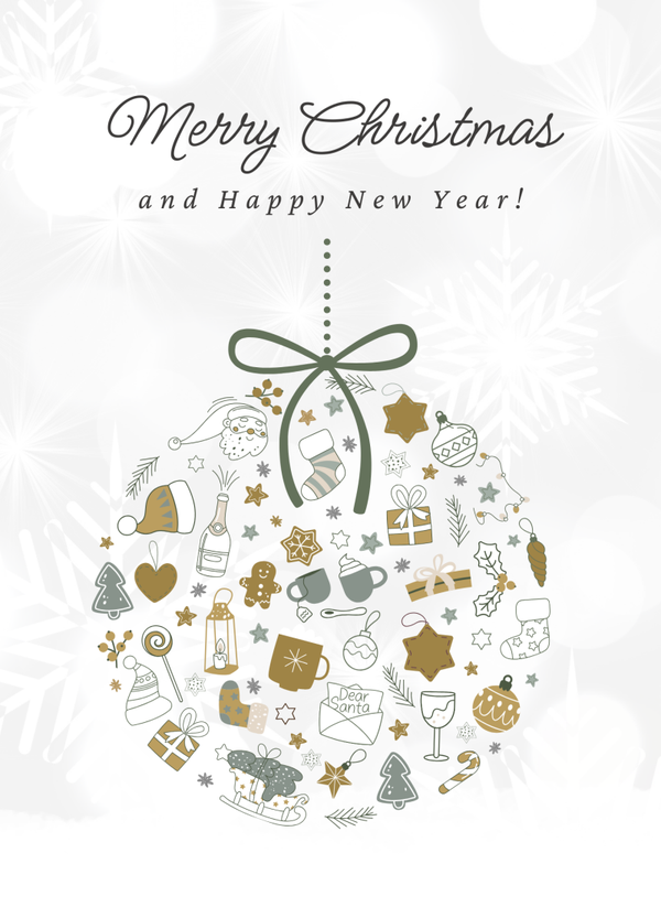 Christmas card CH-2542