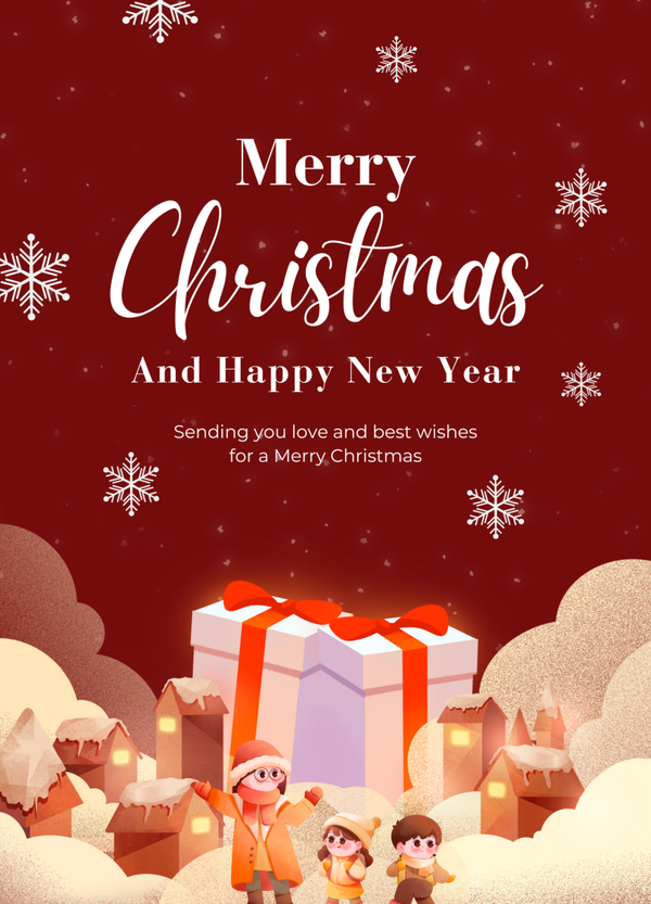 Christmas card CH-2546