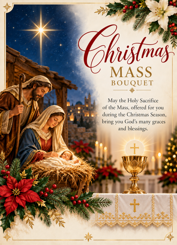 Christmas Mass Bouquet CMB-2606