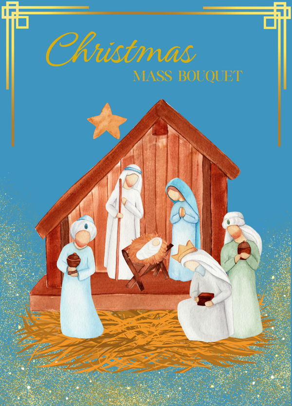 Christmas Mass Bouquet CMB-2502