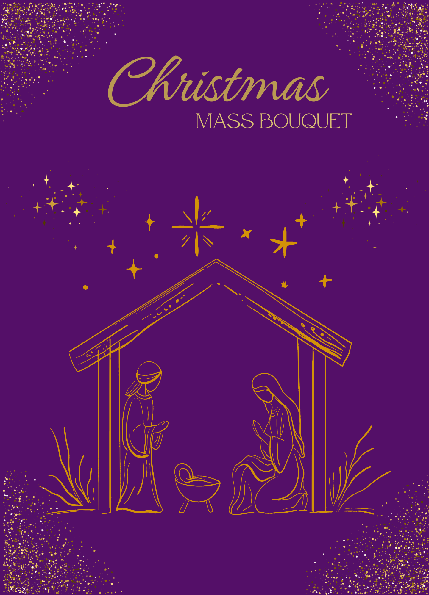 Christmas Mass Bouquet CMB-2503