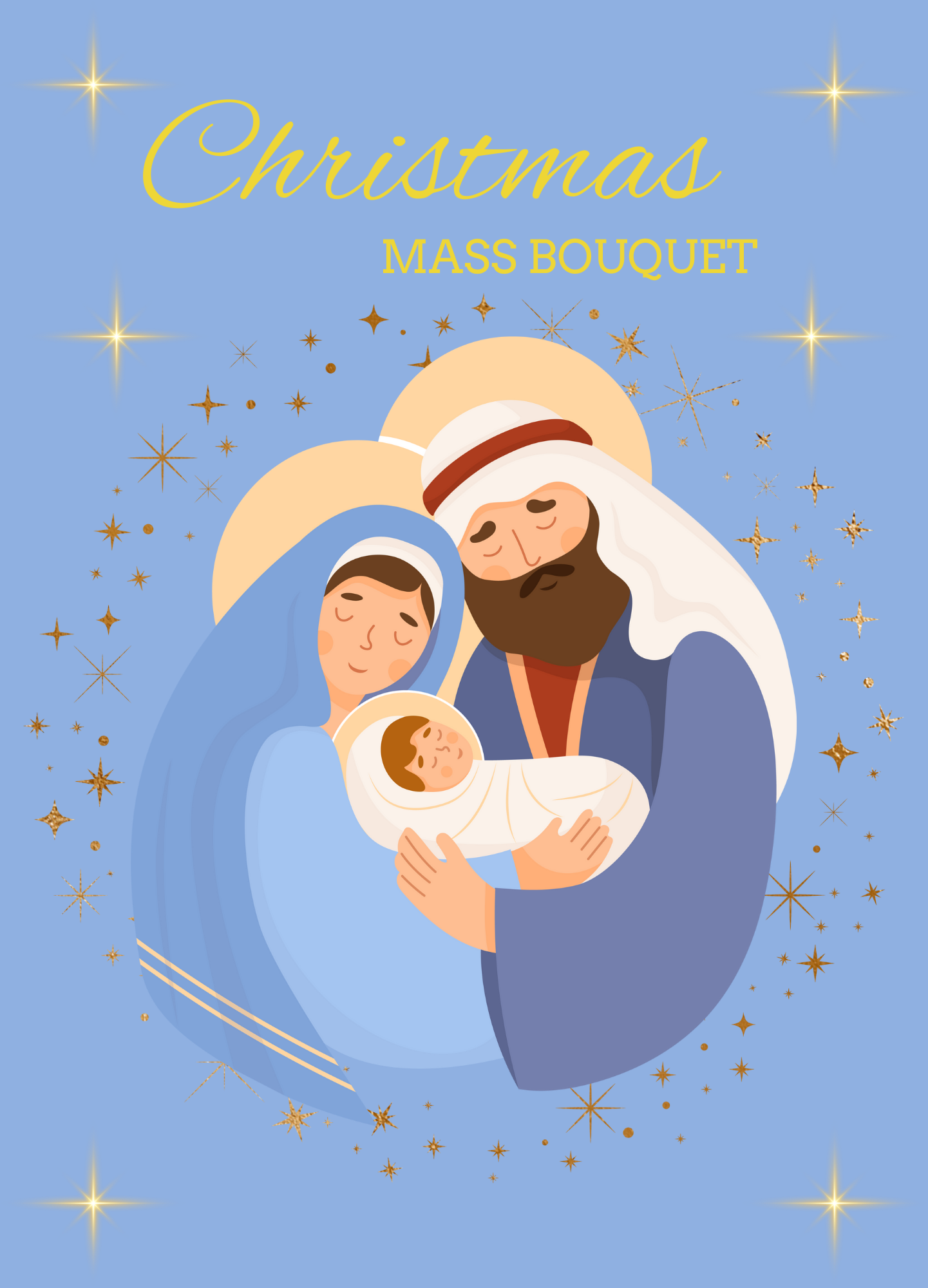 Christmas Mass Bouquet CMB-2509