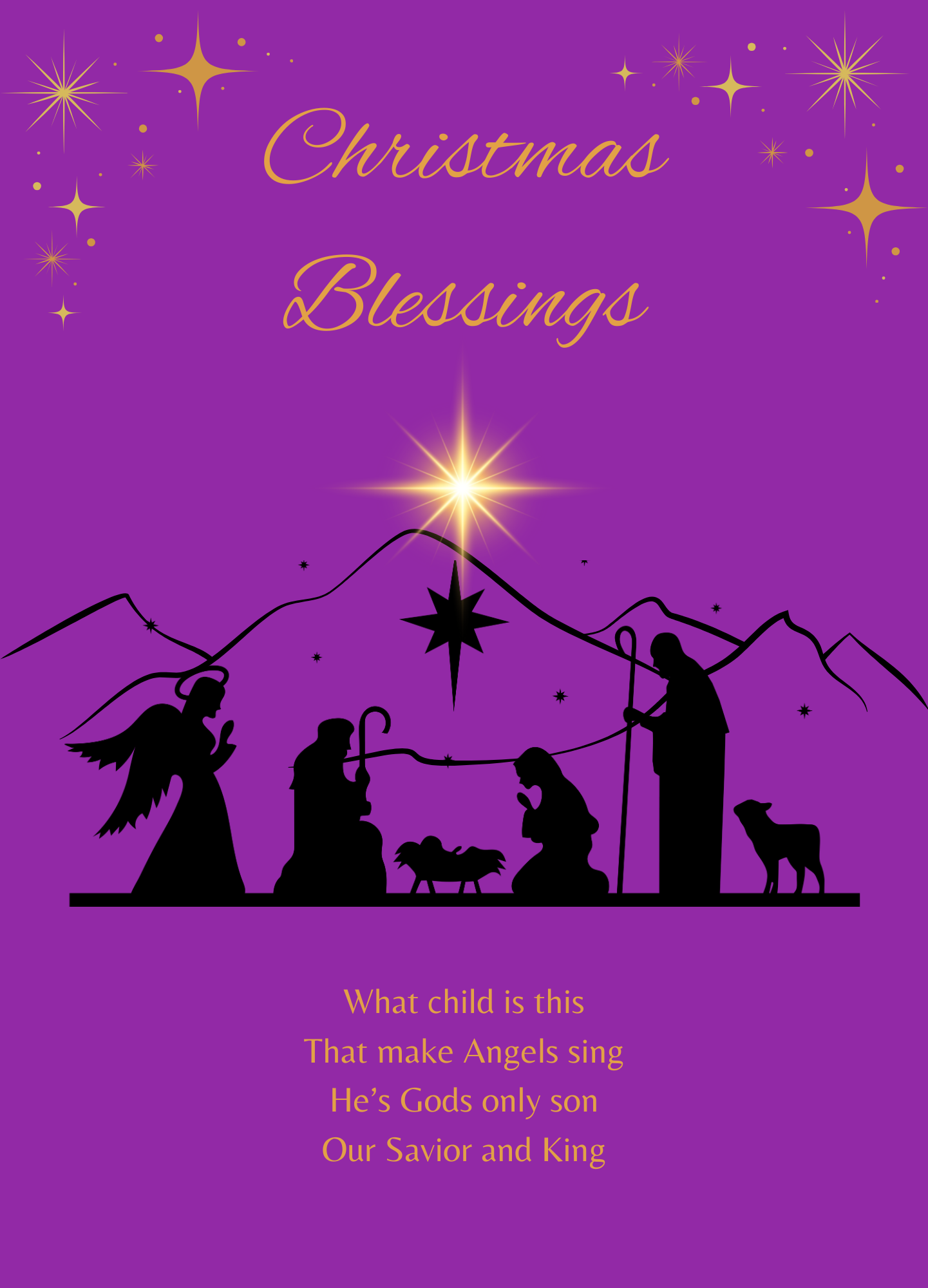 Christmas Religious CR-2513