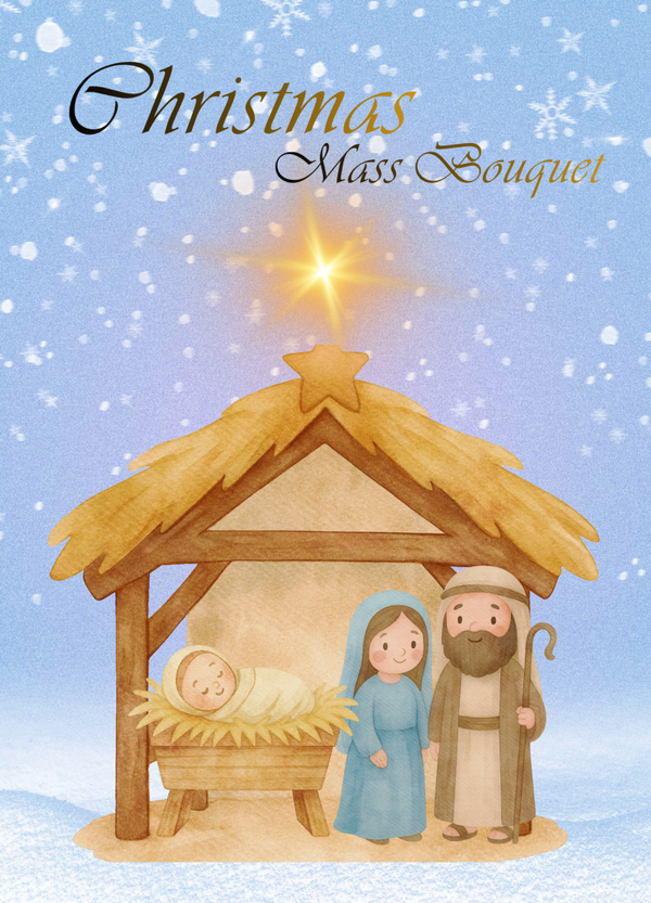 Christmas Mass Bouquet CMB-2602