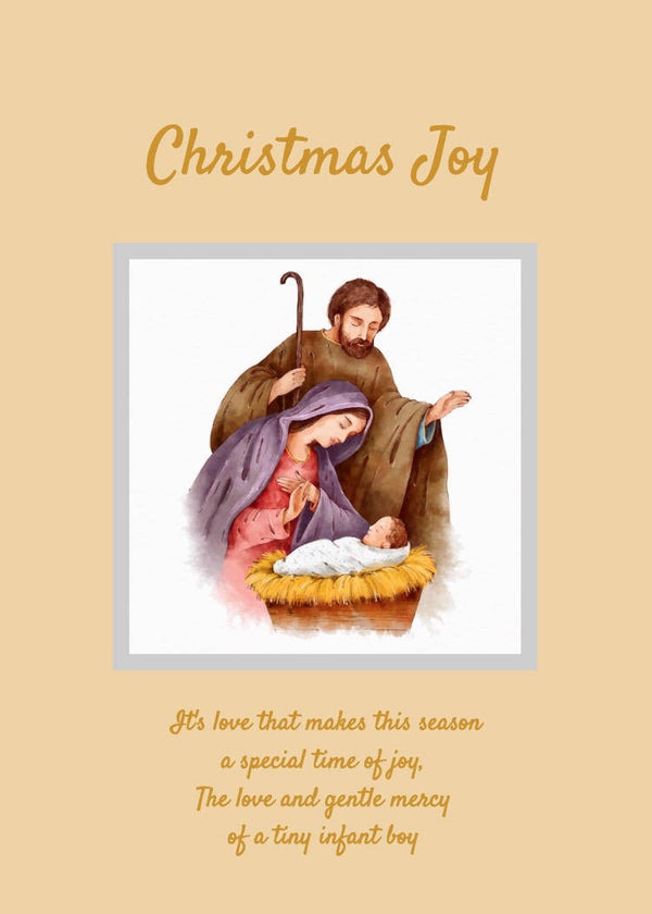 Christmas religious CR-2352
