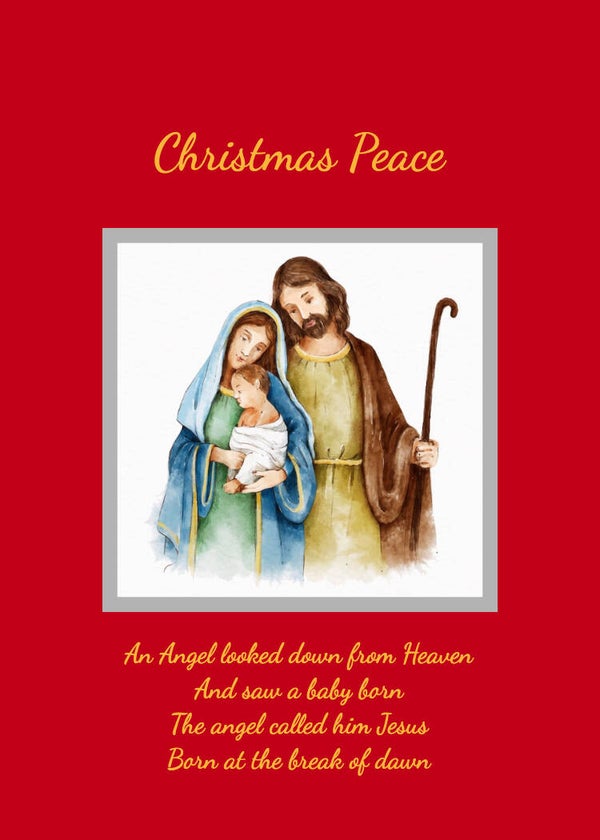 Christmas religious CR-2354