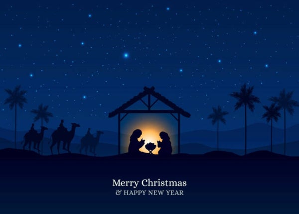 Christmas religious CR-2362