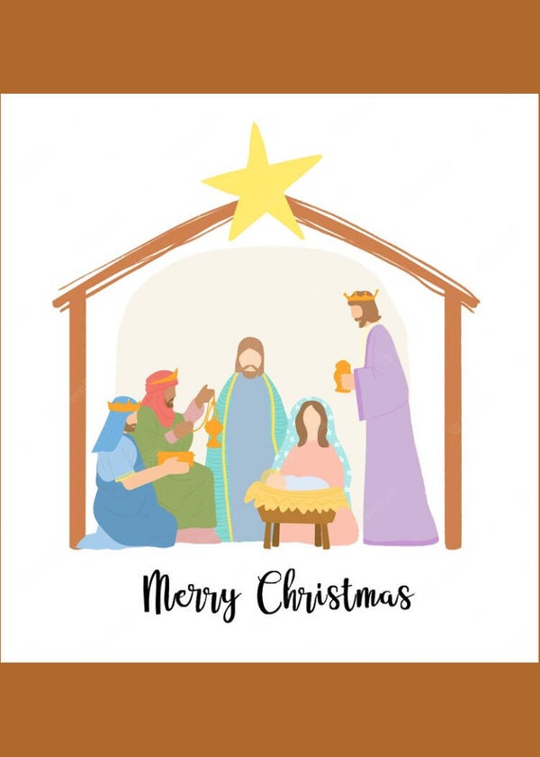 Christmas religious CR-2363