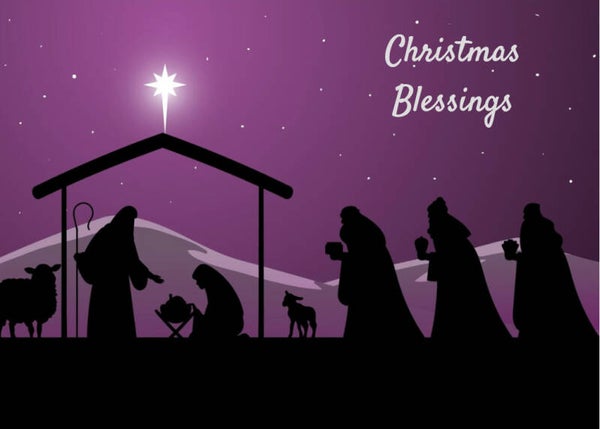 Christmas religious CR-2374