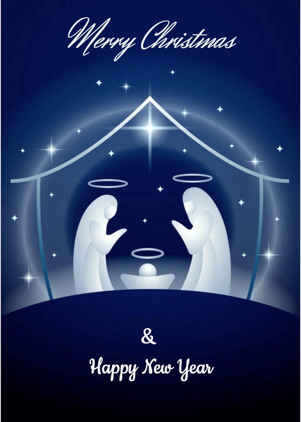 Christmas religious CR-2376