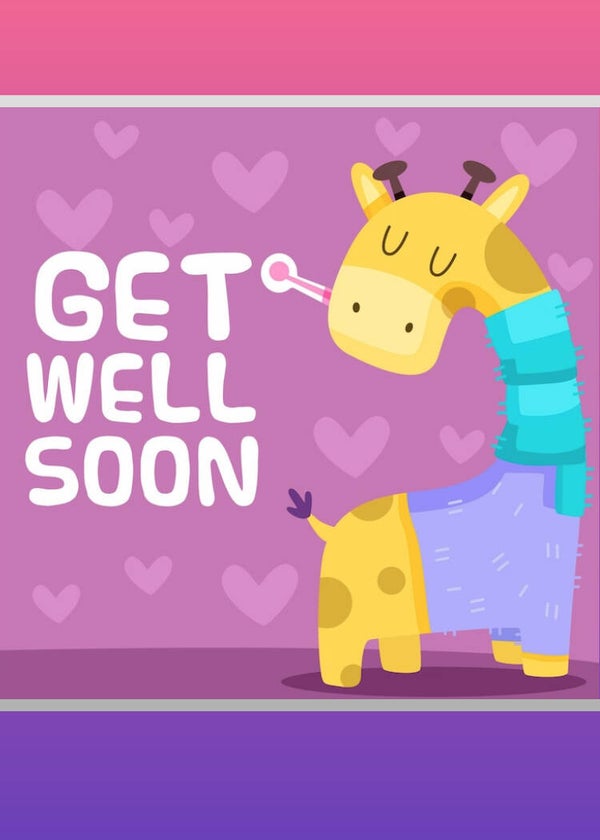 Get well card GW-2301