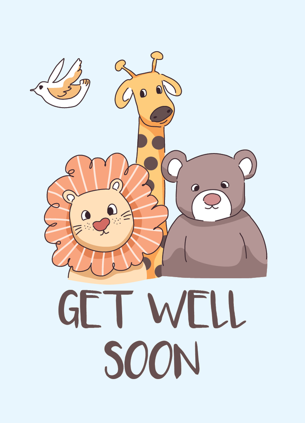 Get well card GW-2408