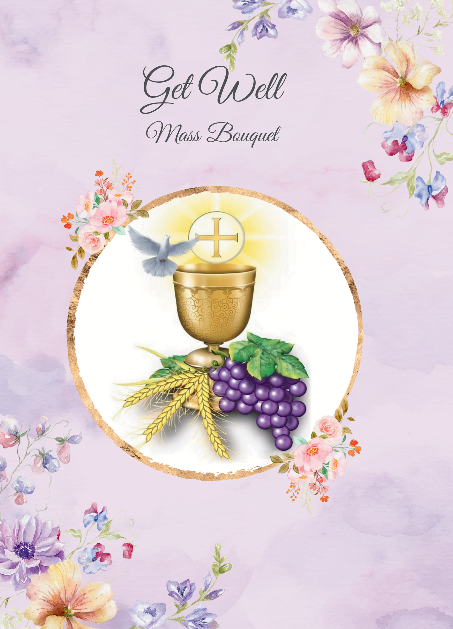 Get Well Mass Bouquet GW-2501