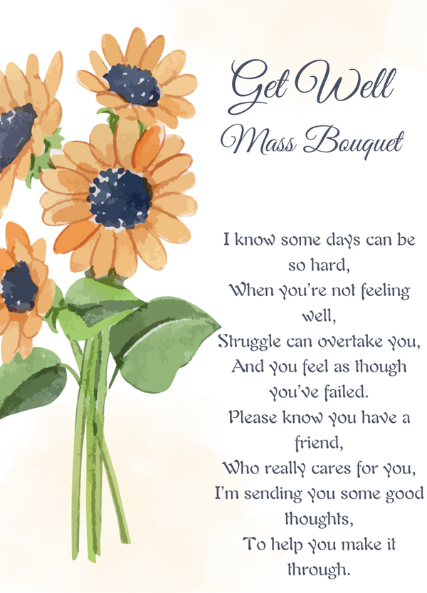 Get Well Mass Bouquet GW-2502