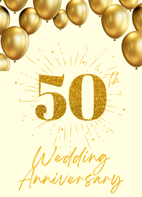 Golden Wedding Anniversary GWA-2568