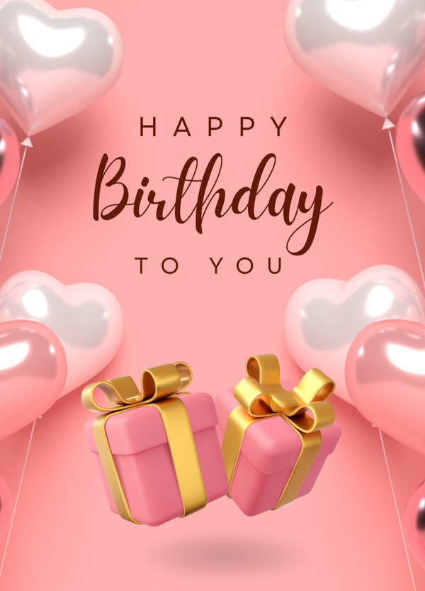 Birthday card HB-2511