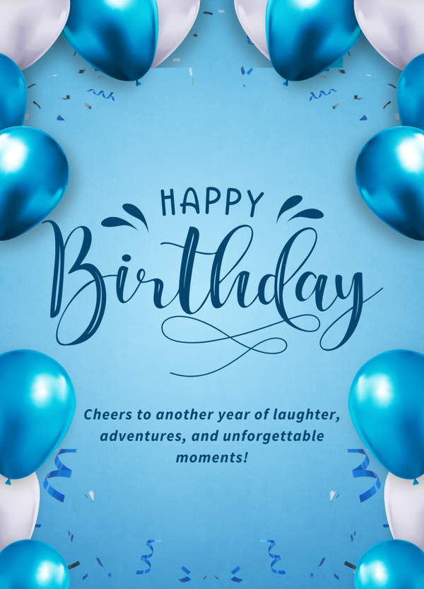 Birthday Card HB-2515